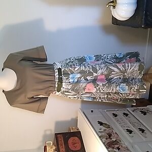 Vintage 1970s Lynn Davis dress belt set 14